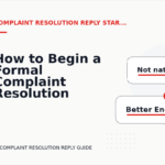 How to Begin a Formal Complaint Resolution Reply