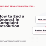 How to End a Request in Complaint Resolution Reply English